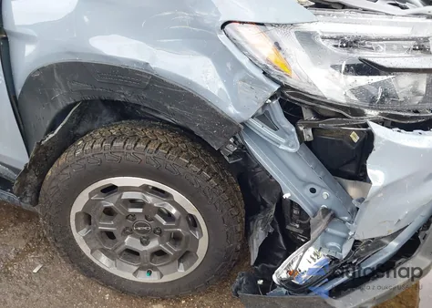 2024 Honda Ridgeline Trailsport z USA, uszkodzony, nr VIN 5FPYK3F63RB016435